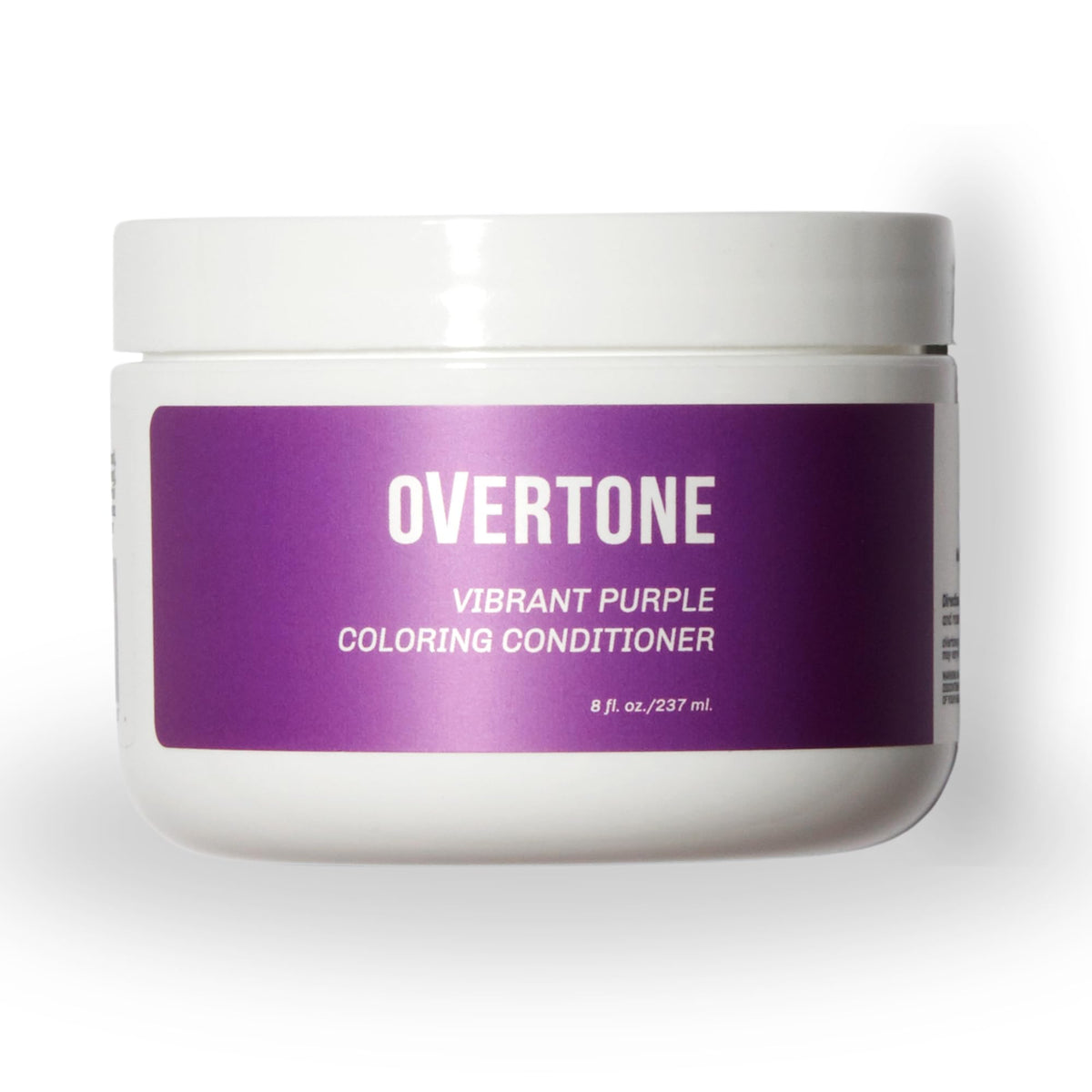 oVertone Vibrant Purple Hair Mask application on hair