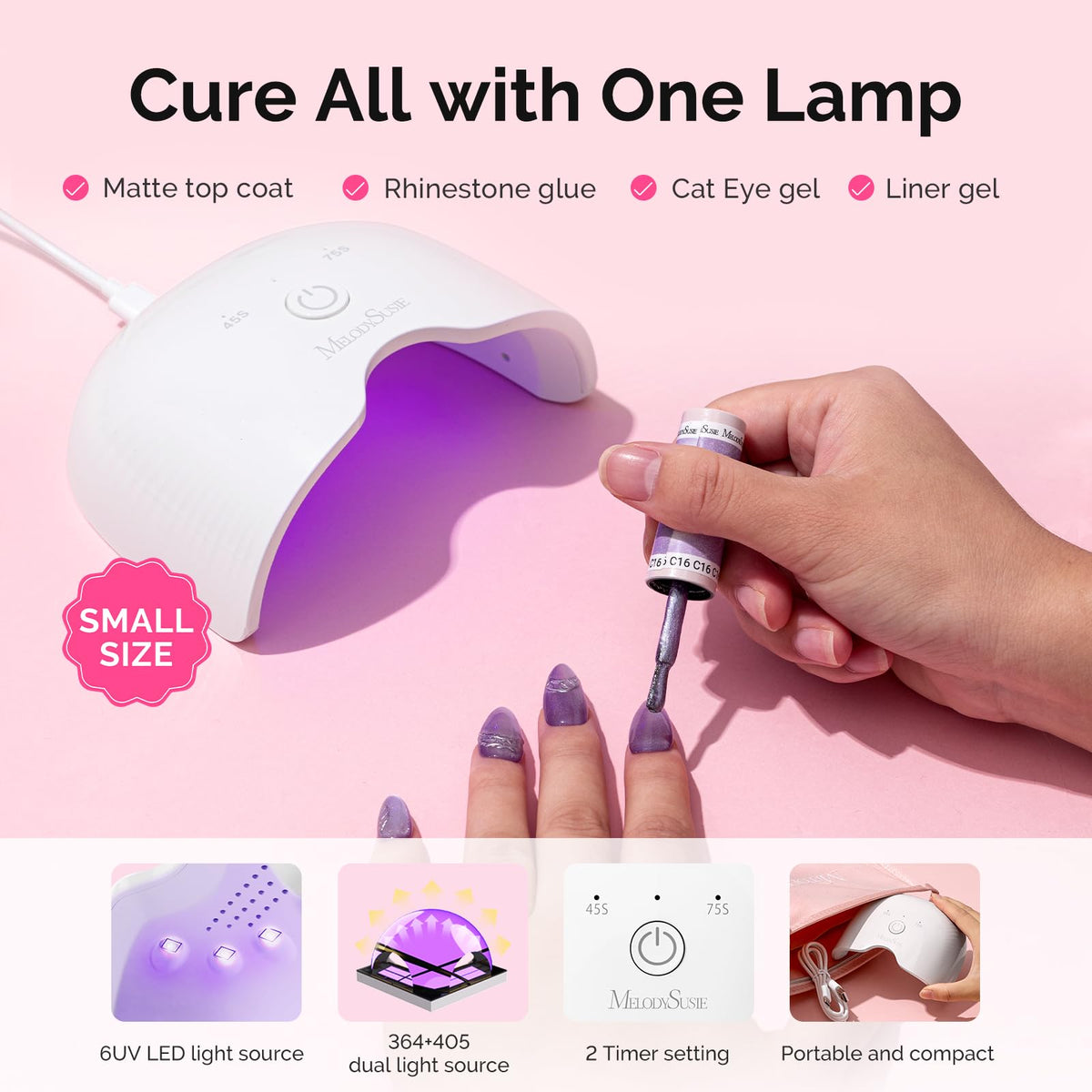 P-ART06F UV nail lamp front view