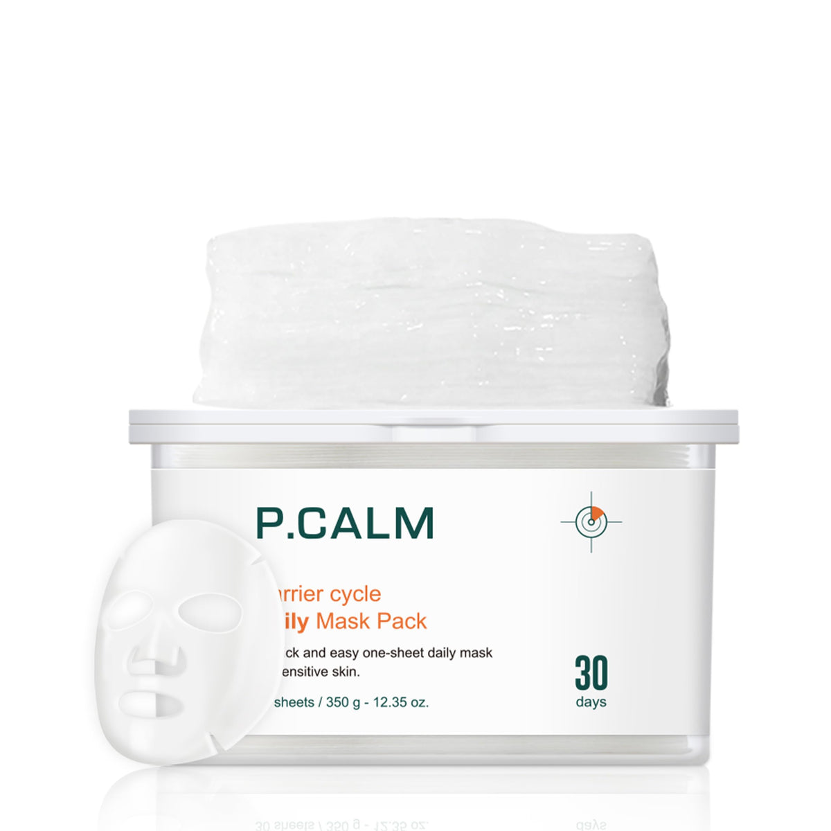 P.CALM Barrier Cycle Daily Sheet Mask packaging front view