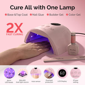 P-PLUS30F UV nail lamp front view