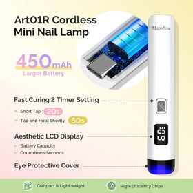 P-PLUS30F UV Nail Lamp with timer settings
