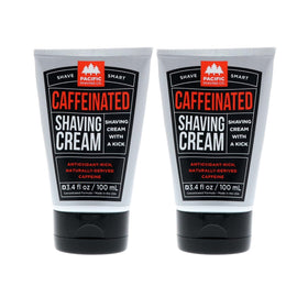 Pacific Shaving Company Caffeinated Shaving Cream 3.4 Oz front view