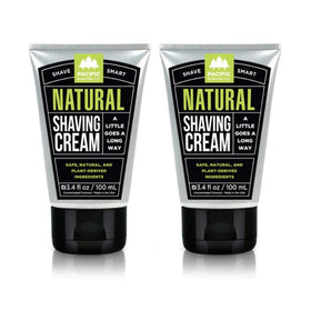 Pacific Shaving Company Natural Men's Shaving Cream 3.4 oz front view