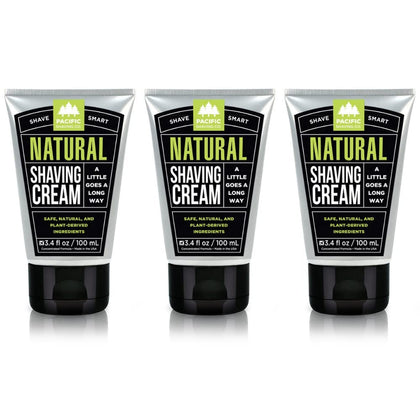 Pacific Shaving Company Natural Shaving Cream 3.4 oz front view