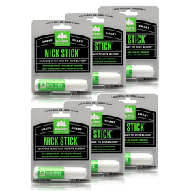 Pacific Shaving Company Nick Stick front view with liquid roll-on applicator