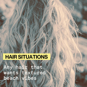 Pacifica Banana Cream Beachy Texture Foam Shampoo side view