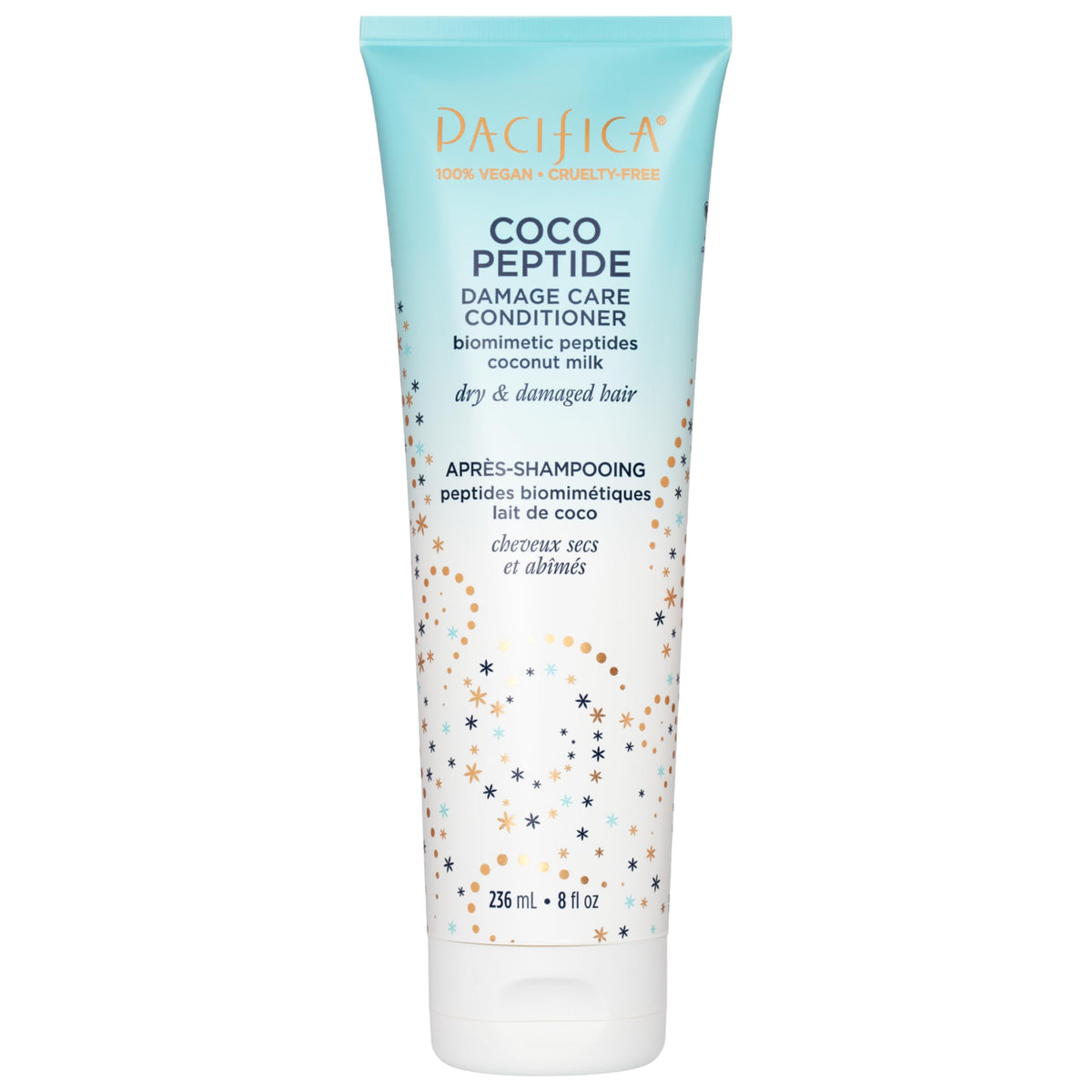 Pacifica Coco Peptide Damage Care Conditioner 8 fl oz front view