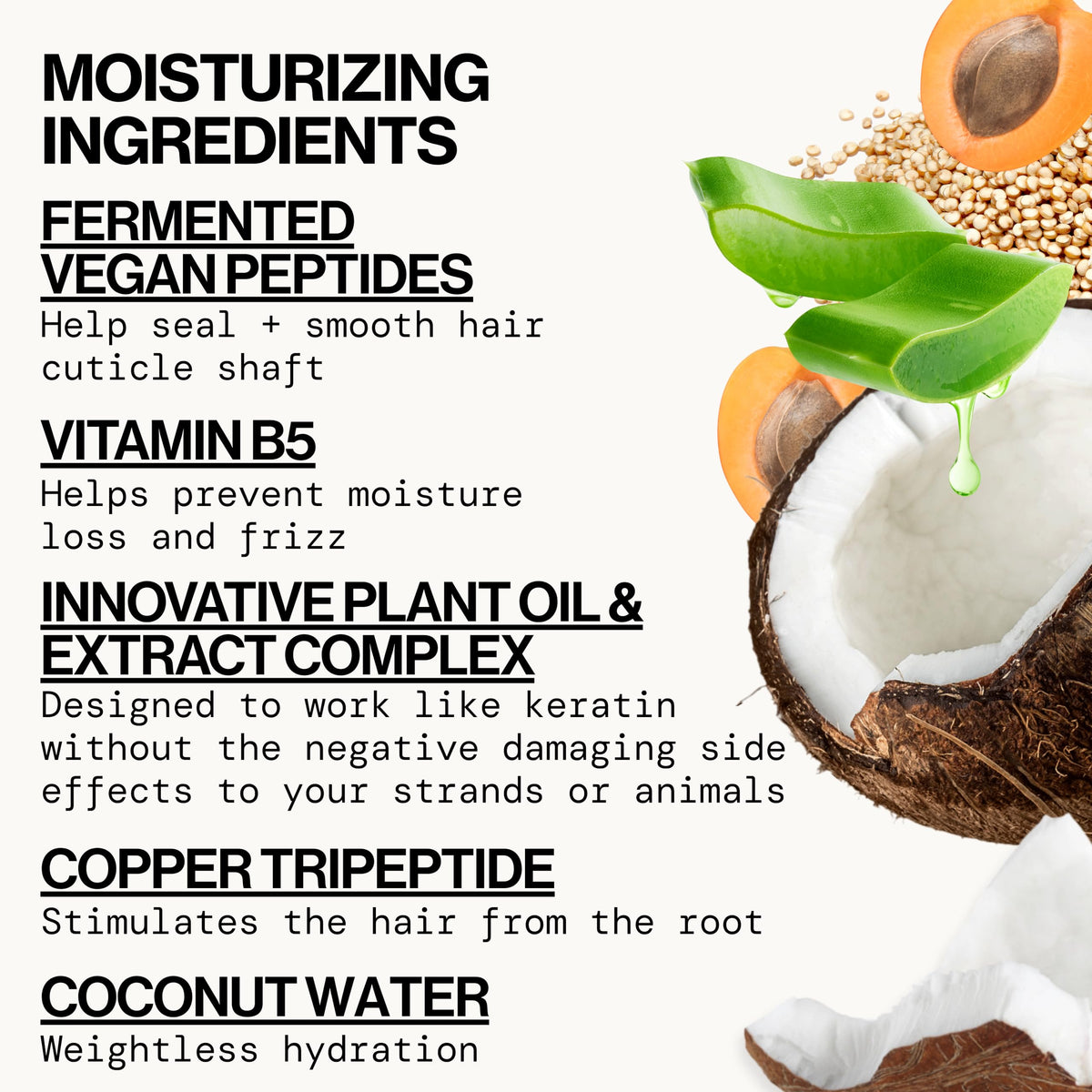 Pacifica Coco Peptide Damage Care Conditioner in bathroom setting