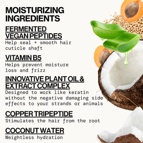 Pacifica Coco Peptide Damage Care Conditioner in bathroom setting