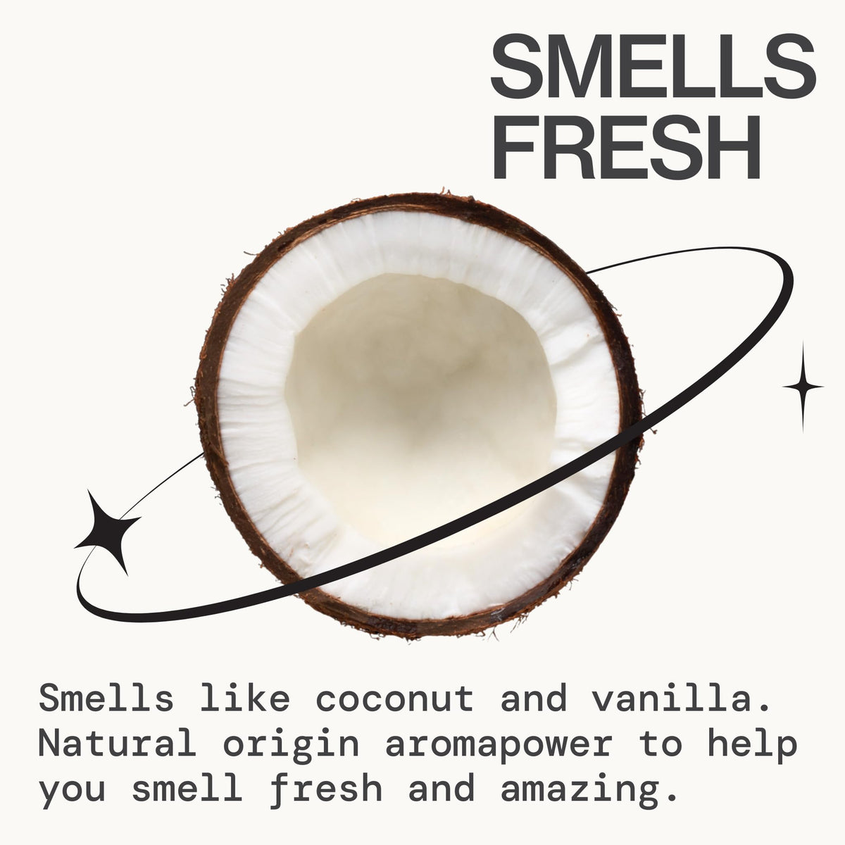 Pacifica Coconut Milk Deodorant Wipes in use during outdoor activity