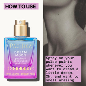 Pacifica Dream Moon Spray Perfume packaging