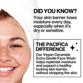 Pacifica Face Wash with calendula and marshmallow root