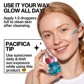 Pacifica Flower Fix Bi-Phase Hydrating Oil Serum with natural botanical ingredients
