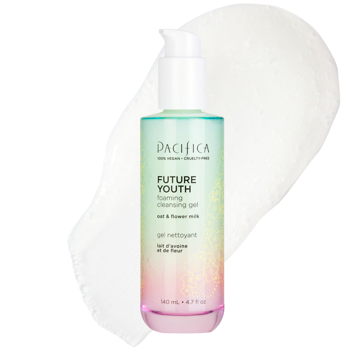 Pacifica Future Youth Foaming Face Wash 4.7oz front view
