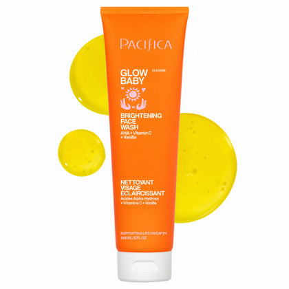 Pacifica Glow Baby Brightening Facial Cleanser 5oz front view