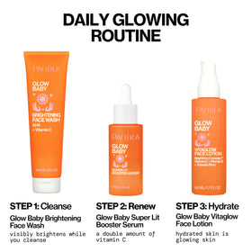 Pacifica Glow Baby Brightening Facial Cleanser 5oz ingredients list