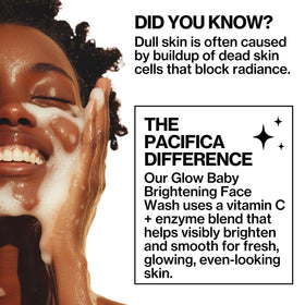 Pacifica Glow Baby Brightening Facial Cleanser 5oz packaging details