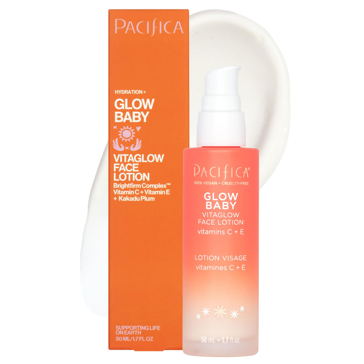 Pacifica Glow Baby VitaGlow Face Lotion front view