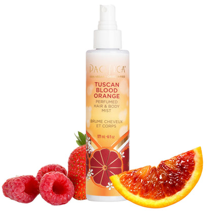 Pacifica Hair & Body Fragrance Mist Tuscan Blood Orange front view