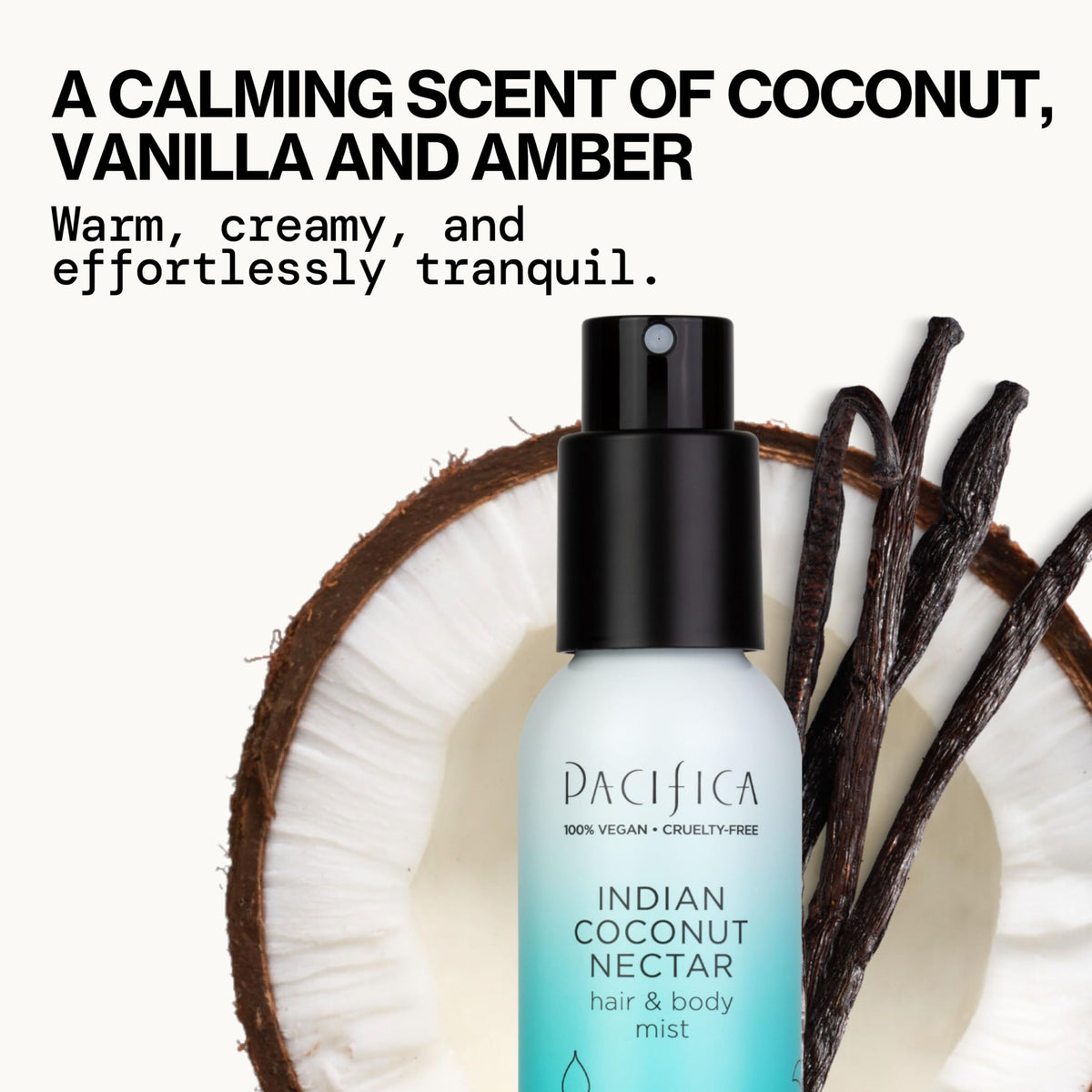 Pacifica Hair & Body Mist Dream Moon scent bottle