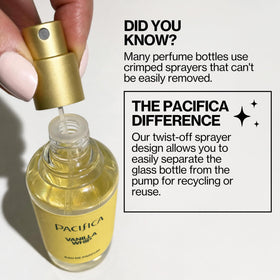 Pacifica Hawaiian Ruby Guava Spray Perfume displayed with summer accessories