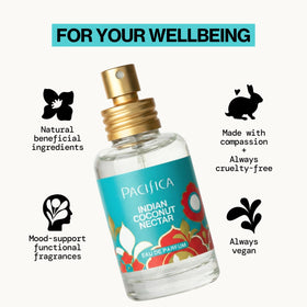 Pacifica Indian Coconut Nectar Perfume Spray close-up of spray nozzle