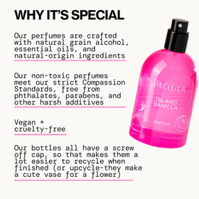 Pacifica Island Vanilla Spray Perfume 2oz side view