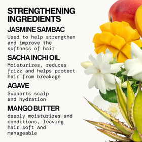 Pacifica Jasmine Agave Conditioner applied to hair
