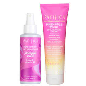 Pacifica Pineapple Curls Curl Cream front view with packaging