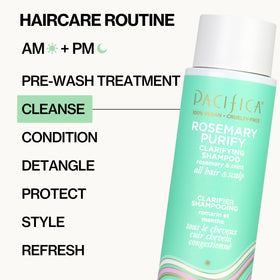 Pacifica Rosemary Purify Shampoo and Conditioner set packaging