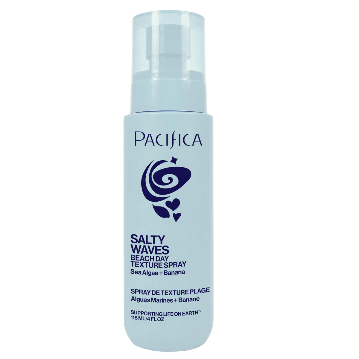 Pacifica Salty Waves Sea Salt Spray 4oz front view