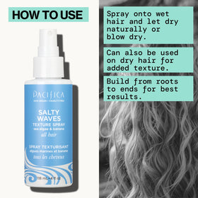 Pacifica Salty Waves Texture Sea Salt Spray showing texture