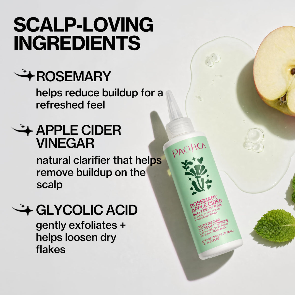 Pacifica Scalp Detox Tonic application process