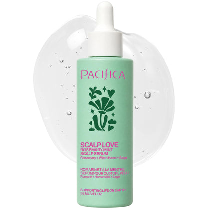 Pacifica Scalp Love Rosemary Mint Serum 2 Fl Oz front view