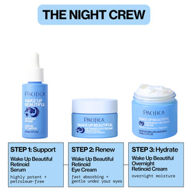 Pacifica serum application on skin