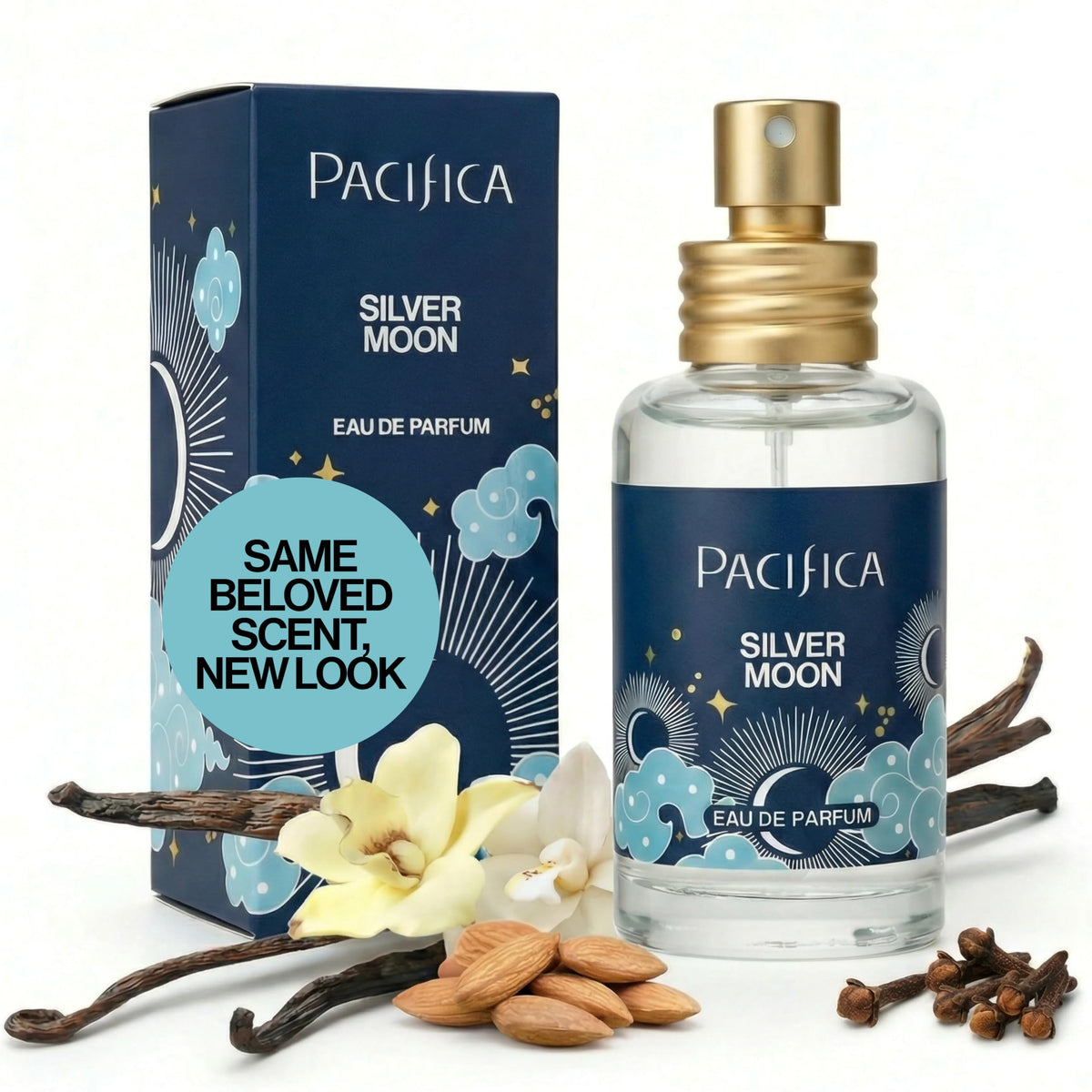 Pacifica Silver Moon Perfume 1oz bottle front view