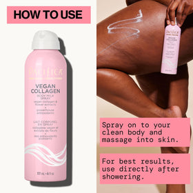 Pacifica Spray Lotion Body Milk with jasmine and vanilla ingredients