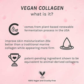 Pacifica Vegan Collagen Cleanser packaging back view