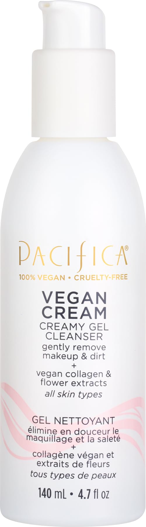 Pacifica Vegan Collagen Cream Gel Cleanser 4.7oz front view