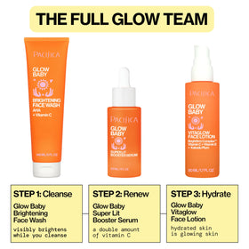 Pacifica Vitamin C Face Serum application on face