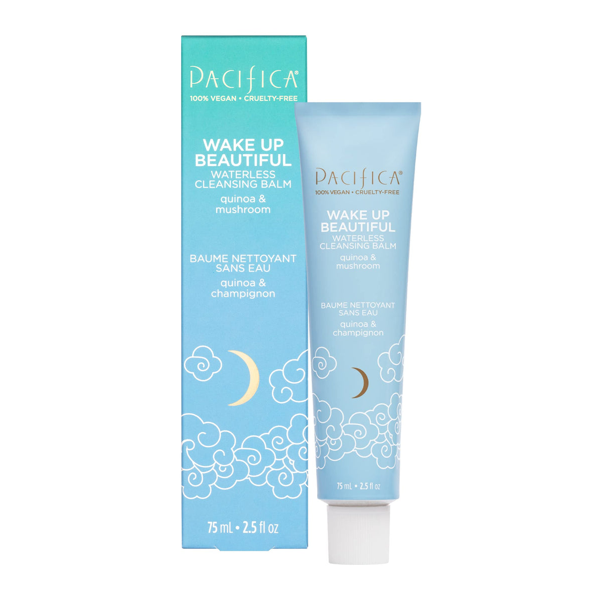 Pacifica Wake Up Beautiful Cleansing Balm 2.5oz front view