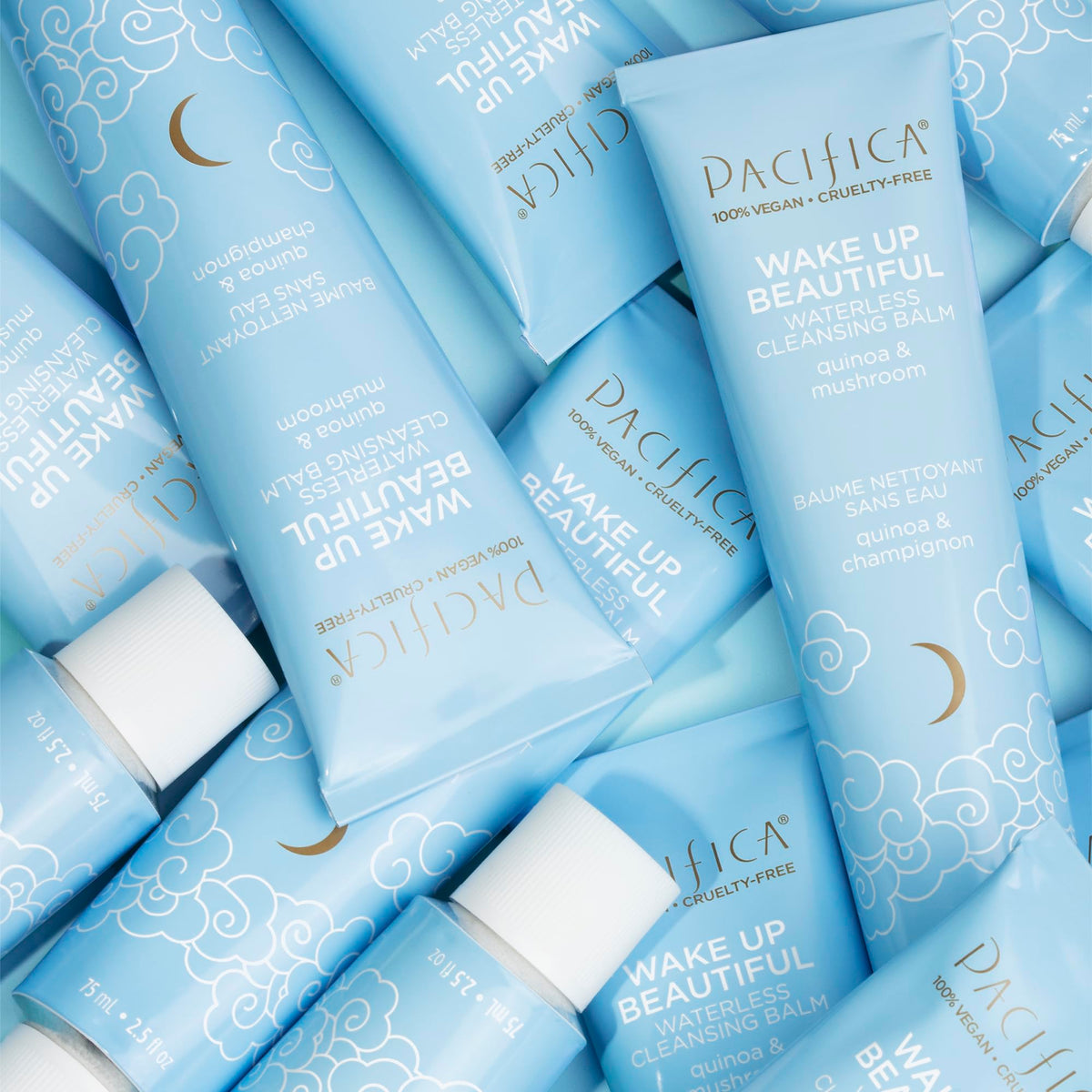 Pacifica Wake Up Beautiful Cleansing Balm in travel bag