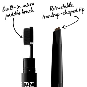 Pack of 2 NYX Eyebrow Pomade Pencils Ash Brown