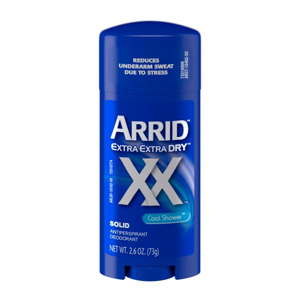 Package of Arrid Extra Extra Dry Antiperspirant, 6 sticks