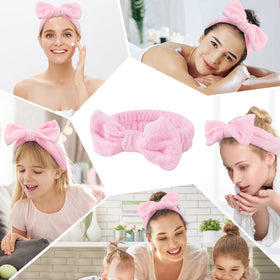 Packaged Casoty headbands with bow-knot design