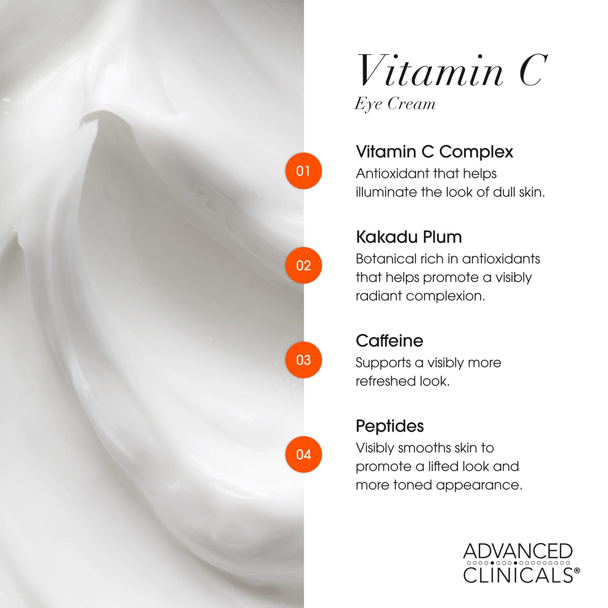 Packaging of Advanced Clinicals Brightening Vitamin C set
