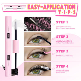 Packaging of ALICE DIY Eyelash Extension Kit
