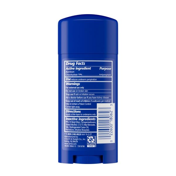 Packaging of Arrid Extra Extra Dry Antiperspirant Deodorant 12-pack