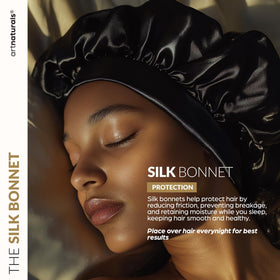 Packaging of Artnaturals Deep Repair Hair Mask and Silk Bonnet