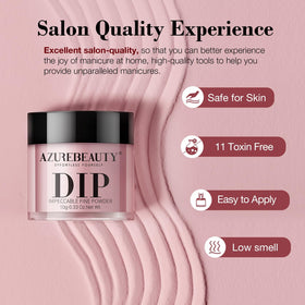 Packaging of AZUREBEAUTY 31 Pcs Dip Powder Nail Kit